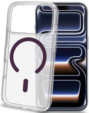 Celly Gelskin Magsafe Trasp. Cover Iphone 18 PRO/17 Pro Cherry