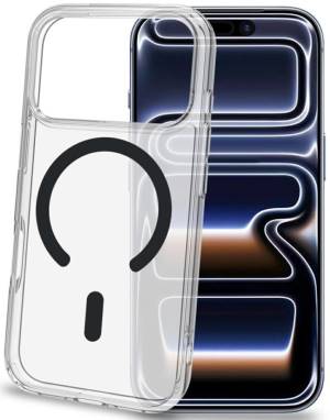 Celly Gelskin Magsafe Trasp. Cover Iphone 18 PRO/17 Pro Dark Grey