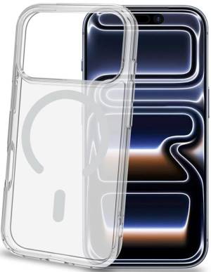 Celly Gelskin Magsafe Trasp. Cover Iphone 18 PRO/17 Pro Silver
