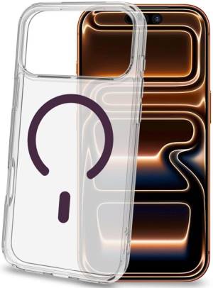 Celly Gelskin Magsafe Trasp. Cover Iphone 18 PRO Max/17 Pro Max Chr