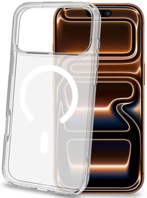Celly Gelskin Magsafe Trasp. Cover Iphone 18 PRO Max/17 Pro Max Wht