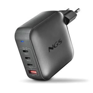 NGS Caricatore BUD 165W Ultraveloce 3/USB-C + 1/USB-A