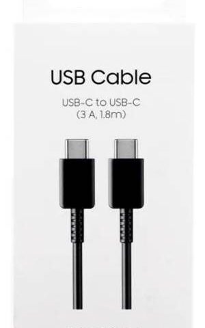 Samsung Cavo USB-C to USB-C EP-DX310JB 1.8m 3A Black