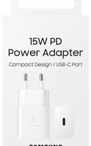 Samsung Caricabatterie 15W EP-TA1510 PD USB-C White