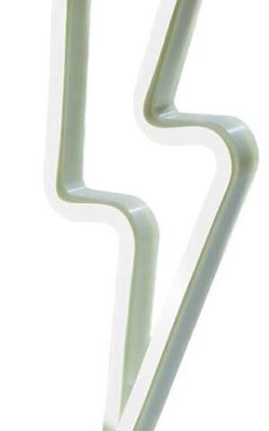 Muitomas Lampada Led Neon Bolt Type-C Bianco