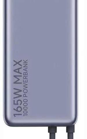 Xiaomi Powerbank 165w 10000mAh Cavo Integrato Usb-C Grigio