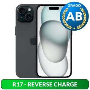 Apple iPhone 15 256GB 6.1" Black Ricondizionato Grado-AB