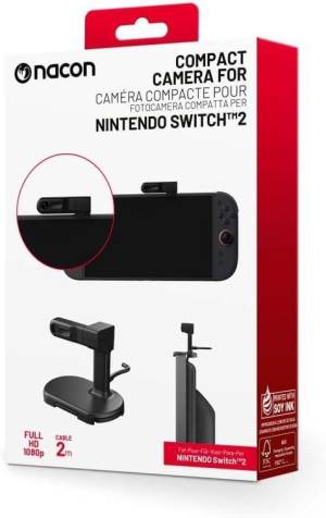 Switch 2 Nacon Webcam 1080P Black