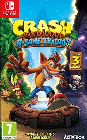 Switch Crash Bandicoot N.Sane Trilogy